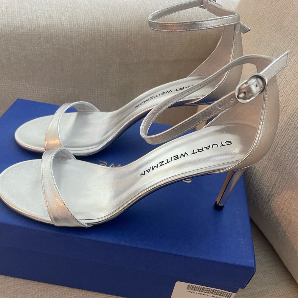 Stuart Weitzman Nudist II 75 Sandal - Picture 3 of 9